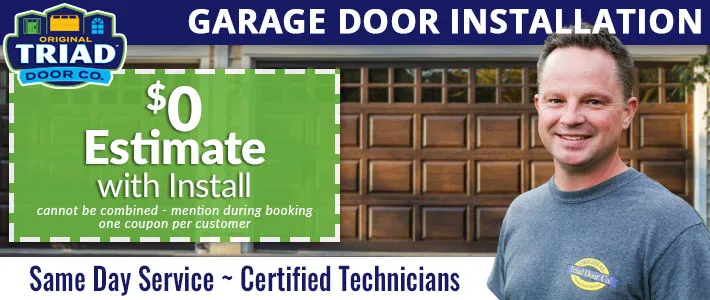 new-garage-doors in North Carolina
