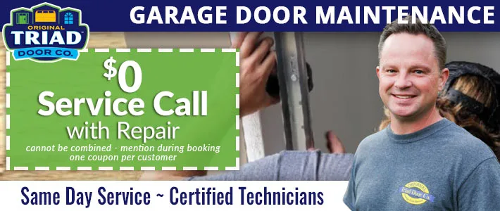 garage door maintenance in North Carolina