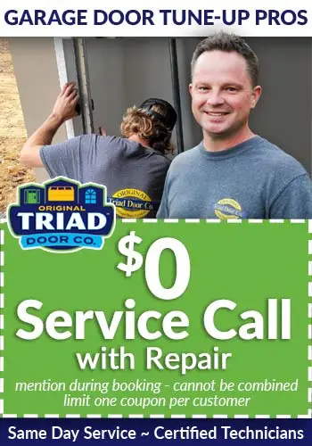 garage door maintenance in North Carolina